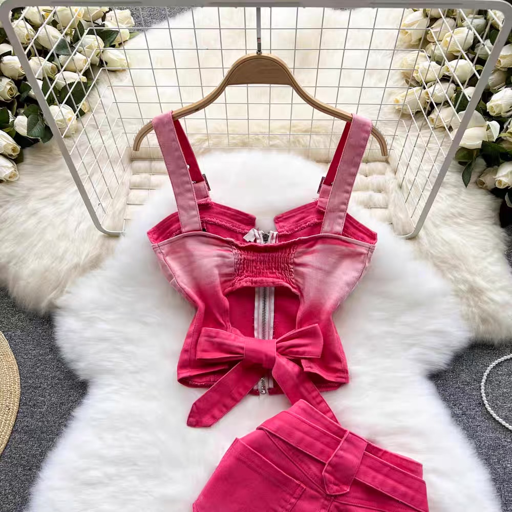 Riding passenger denim set TPZZ645 images